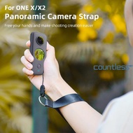 Panoramic Action Video Camera Neck Strap Wrist Lanyard for Insta360 One X/X2 GB [countless.sg]