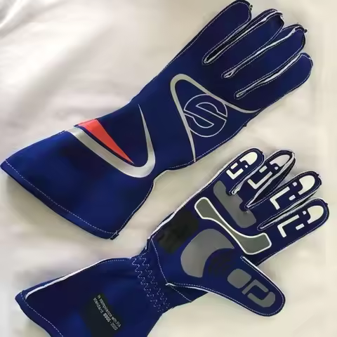 SPARCO Branded Racing Gloves Silicone Anti-Slip Wear-Resistant Karting Racing Gloves Professional Dr