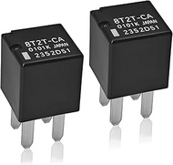 Relay 8T2T-CA (Set of 2) - 8T2T-CA 0101K 12VDC 20A Relay Automotive High-Performance Plug-in Type Re