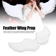[EPAY] Children Adult Angel Feather Wings Prop Halloween Wings Prop