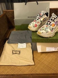 Gucci  Balenciaga 聯名鞋 老爹鞋