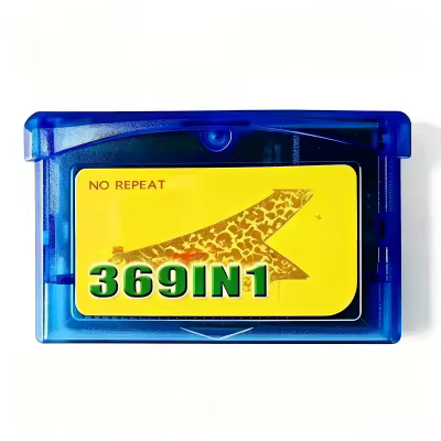 369 In 1 GBA Game Cartridge Card 32 Bit for GBA GBA/SP Retro Video Games English Language