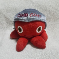 Authentic CIMB Octopus / Squid / Sotong Plush Soft Toy