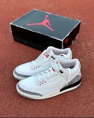 Jordan Air Jordan 3 White Cement Reimagined 做1日 潮流 白水泥 中幫 復古籃球鞋