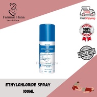 Ethylchloride Spray 100ML (Spray Untuk Tahan Sakit)