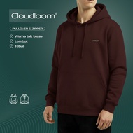Kattoen - Cloudloom Jacket Jumper Hoodie Plain Mahogany 290 Gsm