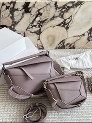 新款   2415（大號）loewe  幾何包puzzle 2442 手袋 禮物 背囊 銀包