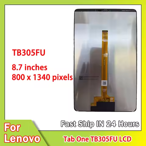 8.7"Inch For Lenovo Tab One TB305FU LCD Display Touch Screen Digitizer Assembly For Lenovo Tab K9 TB