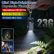 【Bright Multi-Tool Keychain】 Mini Keychain Flashlight with Bottle Opener Flashlight/Keychain/Bottle 
