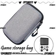 OPTIMISTI8E 1Pcs Game Console Storage Bag, Zipper Carry Bag Hard Game Console , Durable Portable EVA