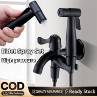 Bidet spray set Stainless steel hand bidet faucet bathroom faucet toilet hose paip toilet pipe water