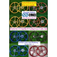 Y15ZR/ Y125Z 125Z/LC135 5S 135LC 5S ENKEI SPORTRIM ENKEI FG510 SP510 ENKEI Y15ZR Y15 Y15Z HYLOS COLO