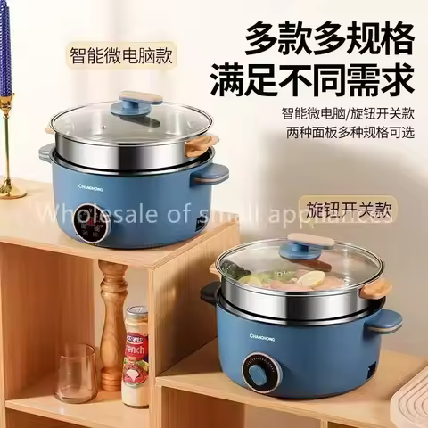 Electric Cooking Pot Multifunctional Household Electric Fry Pot Student Dormitory Noodle Cooking Ele