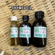 THYME OIL MINYAK THYME THYME INFUSED OIL