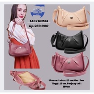 EDONIA THE SERIES BAG, DONIA BLACK, DONIA CREAM, DONIA PURPLE