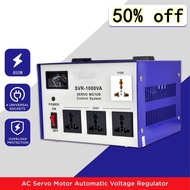 AVR Automatic Voltage Regulator 1000 watts SVR-1000VA Servo Type AVR Time Delay AVR Stabilizer Volta