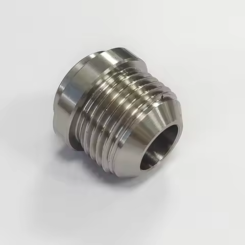10AN AN 10 MALE 304 / 304L STAINLESS STEEL WELD ON / WELD IN FITTING BUNG