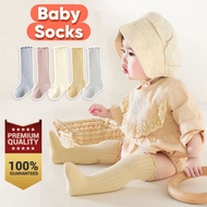 Baby Socks Newborn Baby Girl Boy Socks Kids Sarung Kaki Bayi Stokin Kanak-kanak Stoking Kids Non-tig