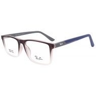 R RAYBAN Flat Glasses Gradient Frame Casual Glasses TR2330 KK