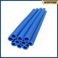 WDFINE 10 Pieces Trampoline Pole Foam Sleeves Adjustable Protection Tube for Children Jumping Bed