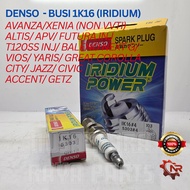 DENSO IK16 (IRIDIUM) - Spark Plug Avanza/Xenia (Non VVTI)/ APV/ Futura/T120ss (INJECT)/ Vios/Yaris (