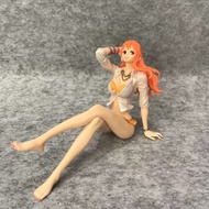 10cm Anime One Piece Nami Nico Robin Sexy Swimsuit PVC Action Figure Collectible Game Statue Decorac