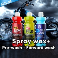 AICLAS Motosikal Wax wash shampoo Cecair cucian utama Salutan Semburan lilin Semburan  cat kereta da