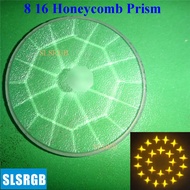 Diameter 46mm 230W Beam Light 8 16 24 32 Honeycomb Prism Beam Light General Big Angle Prism Spare Parts Fitting Atomizing