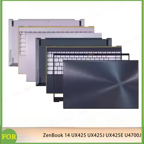 BDBH For ZenBook 14 UX425 UX425J UX425E U4700J Full Housing Cover LCD Back Cover/Front Bezel/Hinges/