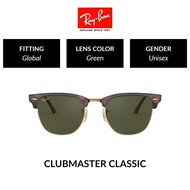 Ray-Ban CLUBMASTER | RB3016 W0366 | Unisex Global Fitting |  Sunglasses | Size 49mm