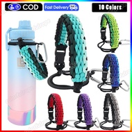 Aquaflask Accessories 12oz-64oz  Gradient Color Water Bottle Hydroflask Wide Mouth Rope Tumbler Para