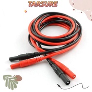 TARSURR 1/2pcs Meter Test Lead Extension, Silicone CATII 1000V /32A Max Male-to-Female Banana Plug, 