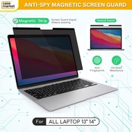 Asus Lenovo Acer HP Dell 13 14 inch Magnetic Anti Spy Laptop Screen Guard Privacy Protector