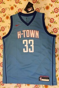 Nike NBA Houston Rockets Scottie Pippen #33 City Edition Swingman jersey