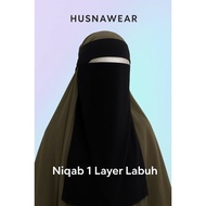 Niqab Labuh Aritachi Premium 1 layer | Niqab Labuh.