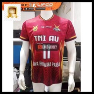 produk ready stock jersey volley ball original lifco livoli tni au red