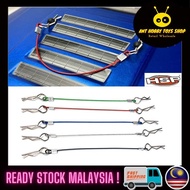 2pcs racing Clip R Pin 1/10 1/8 RC Steel wire Car shell rope Body Shell Buggy drift Monster truck Cr