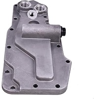 Lubricating Oil Filter Head 3918287 J918287 Compatible for Cummins 4B3.9 B4.5 N14 Engine Case 686G 6