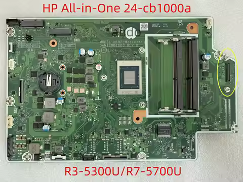 DAN18MB16B0 For HP All-in-One 24-cb1000a motherboard with R3-5300u/R7-5700U