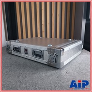 COMPACT B-2U 2 Front-Back Covers Depth 21" Aluminum Surface Rack Audio Box 21-Inch Deep RACK2U Ai-Ph