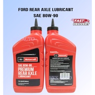 ( 100% ORIGINAL ) FORD RANGER T6 / T7 / MUSTANG FRONT DIFFERENTIAL AXLE OIL SAE 80W90 ( FORD MOTORCR