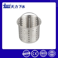 Talea Kitchen Sink Drain Basket – 77.3mm Stainless Steel Strainer & Waste Plug Filter (QS197C011)