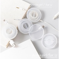 Data Cable Storage Box Headphone Winder Mobile Phone Charging Cable Storage Cable Box Cable Organize