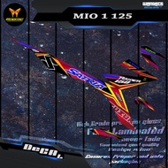 Raider 150 Fi Decals Wandecs - Satria Gold
