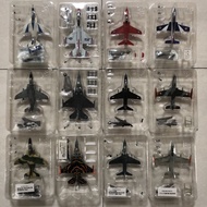 F-TOYS Performance Aircraft 1 1/144 Thunderbird F16/Eagle Style/MB339/T4 Trainer Fighter Semi-finish
