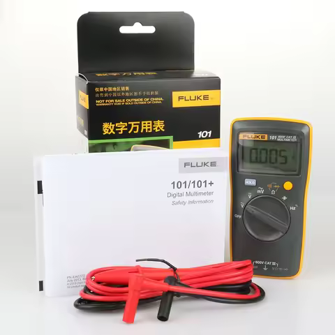FLUKE F101 Digital Multimeter Compact Desgin for Basic electrical testing instrument