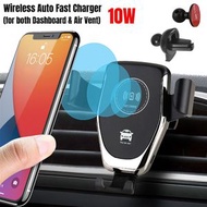 屯京 - 車用無線充電器 10W快充智能手機支架 [平行進口]