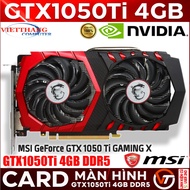 VGA - Used MSI GTX1050Ti 4GB DDR5 Gamming X Red Dragon Video Card (Old - 2nd)