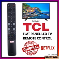 TCL Flat Panel LED Netflix Smart TV Remote Control