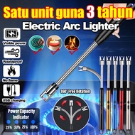 Electric Arc Lighter Windproof Lighter Candle Lighter USB Rechargeable 360° Stove Ignition Gun for O